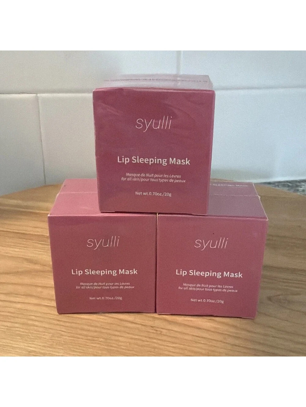 Syulli Sleeping Lip Mask Lot Of 3